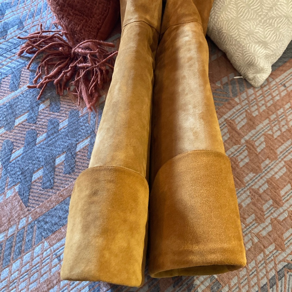 Ba&sh knee high two tones suede boots - Picture 13 of 16